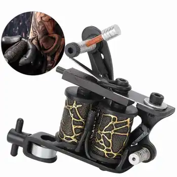 

Tattoo Pen Professional Tattoo Machine Coil Liner Shader Tattoo Machine Alloy Tattoo Supplies Permanent Make Up Machine
