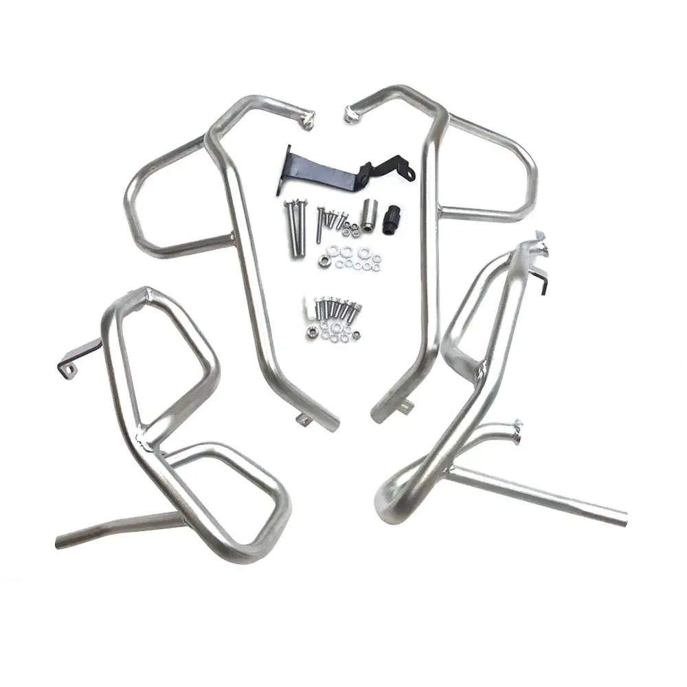 

F750GS F850GS 18-19 Upper/Lower Engine Guard Highway Crash Bar Bumper Buffer Frame Falling Protector for B MW F 750 GS F 850 GS