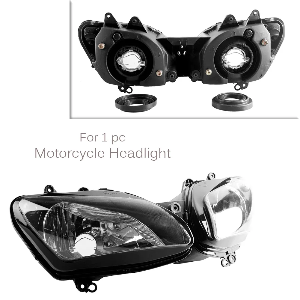 Передняя фара налобный фонарь в сборе для Yamaha 2002 2003 YZF R1 YZF-R1 новые мотоциклетные Запчасти и аксессуары