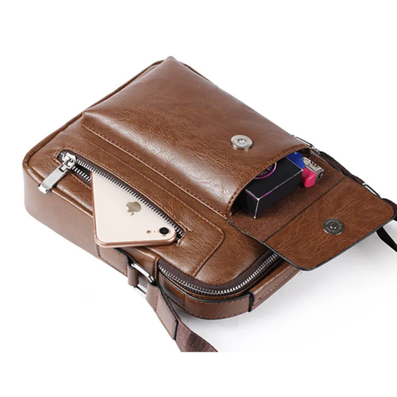 Najtaniej Na co dzień mała torebka męska Vintage walizka biznesowa torba na ramię człowiek kolaż Messenger torby na książki mężczyzna trwała torba crossbody