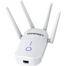 Répéteur WiFi 5Ghz, 4 antennes, 1200 mb/s, longue portée, pour l'extension du Signal domestique, routeur sans fil