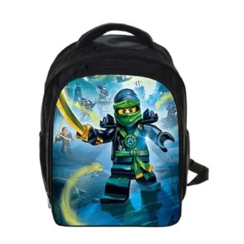 

Kids Cartoon Movie Backpack Lego For Boys Girls Backpacks Lego Ninjago Pattern School Bag Kids Daily Backpacks Best Gift Bag