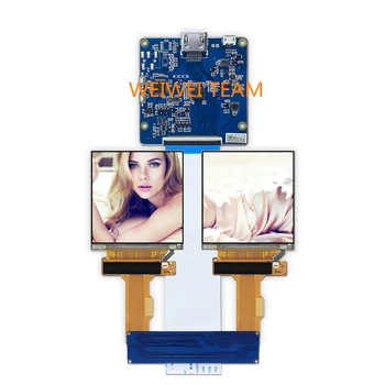 

Wisecoco 2.9 inch Dual LCD Screen 1440X1440 VR Headset Windows Mixed Reality Display HDMI MIPI Control Board LS029B3SX04 Panel