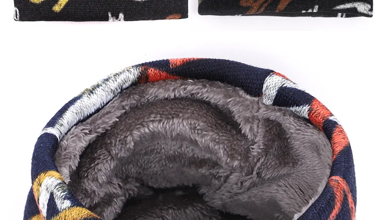 2019 New Fashion Winter Ring Scarf Women Men Thick Lining Plus Velvet Knit Scarves Neck Warmer Slouchy Soft Comfortable Cotton wool scarf mens