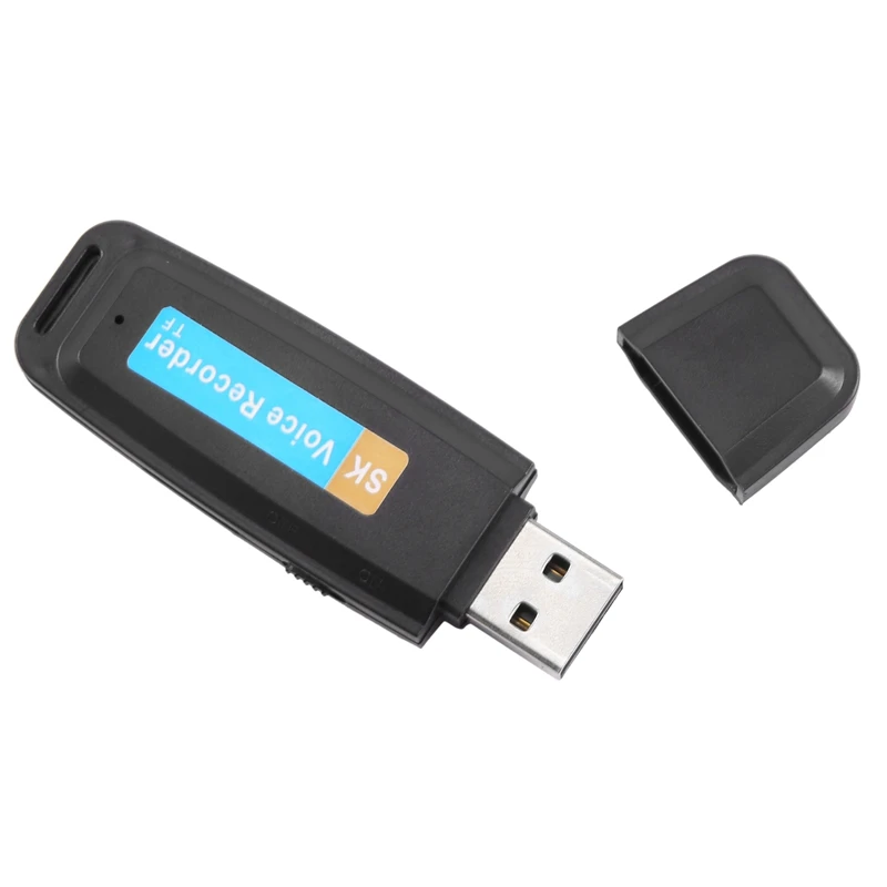 U-Disk цифровой Аудио Диктофон зарядное устройство USB флеш-накопитель до 32 Гб мини SD