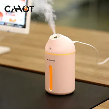 

CAHOT USB Interface Air Humidifier Ergonomic Spray Angle Vehicle Office Home Car Humidifier Cute Candy Color