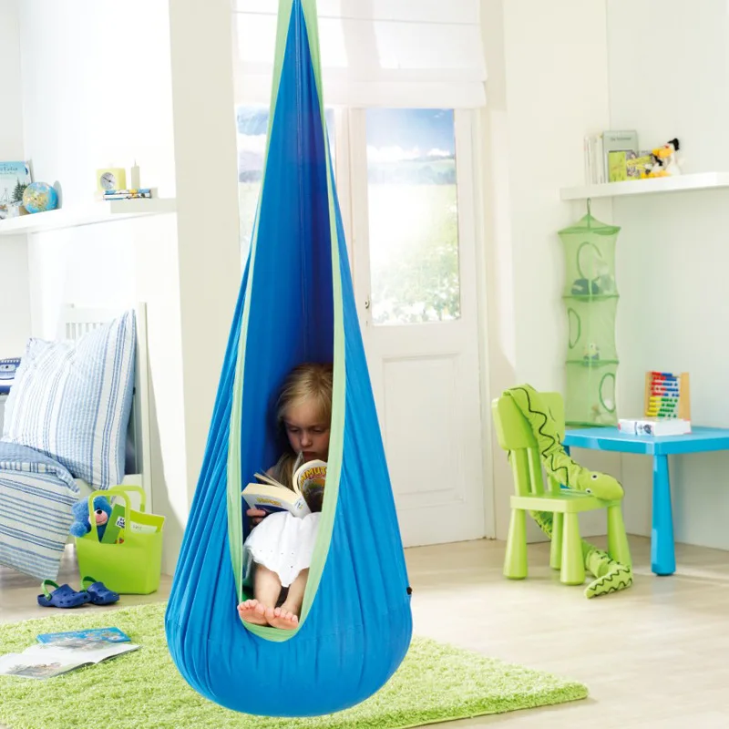 

Child Indoor Outdoor Swing Pendent Sofa Sleeping Bean Bags Tent Nest Tree House Hammock Chair Inflatable Cushion Boys Girl Gifts