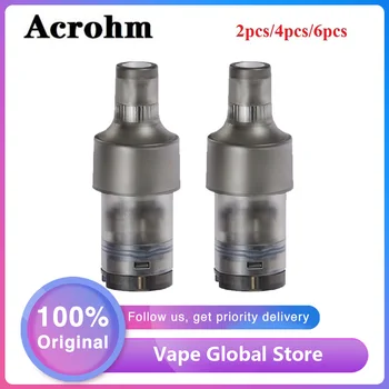 

2-6pcs Original Acrohm Fush Nano Cartridge 1.5ml Capacity &1.4ohm coil E-cig Pod for for MTL Vaping Suit for Fush Nano Pod Kit