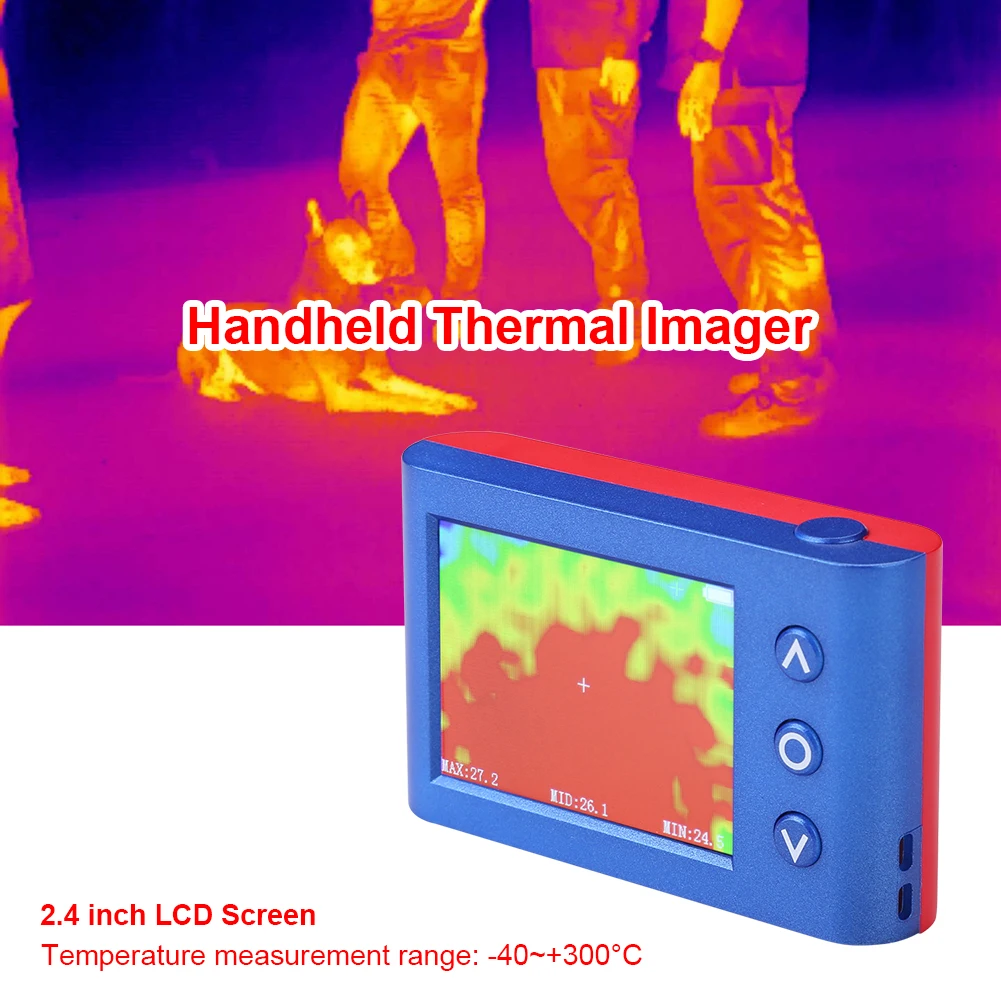 HY MLX90640 Infrared Thermal Imager Handheld Thermograph Camera Infrared Temperature Sensor Digital Thermal Imaging Camera
