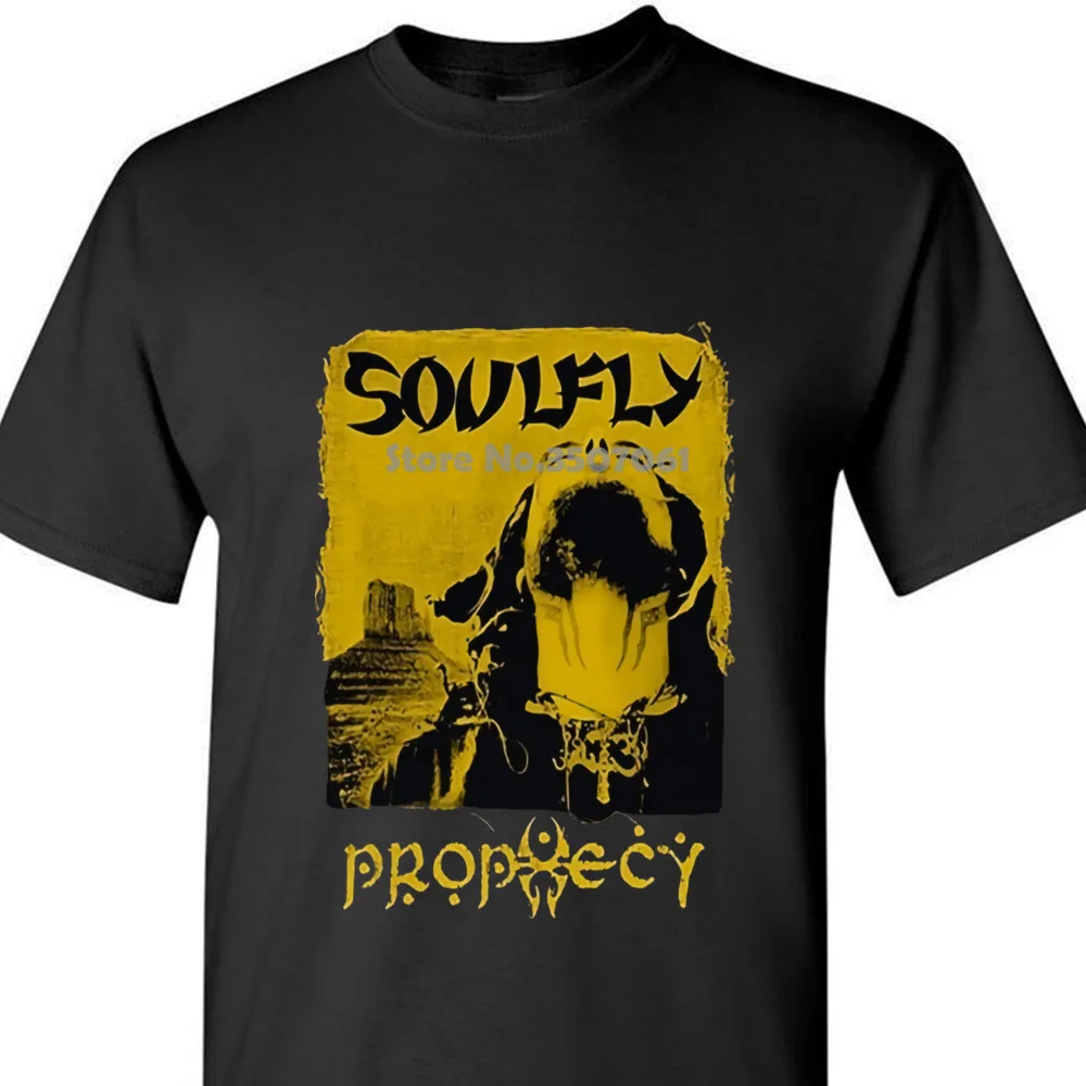 Soulfly-Prophecy-американская металлическая лента футболка-Размеры: от S до 6xl Мужская