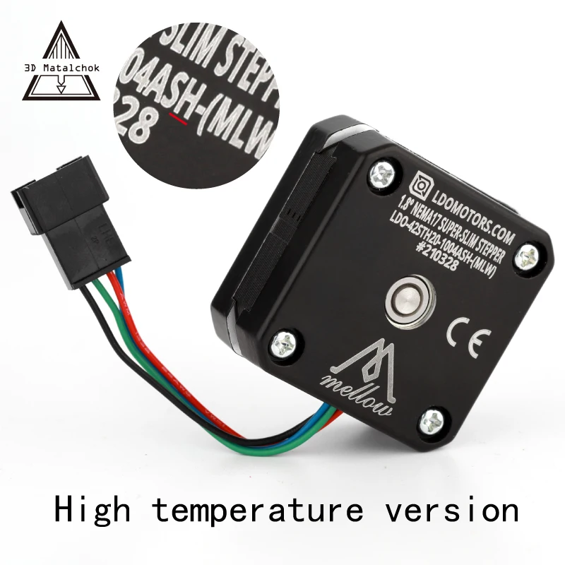 Motor para Impressora Matalchok Pces Nema17 Motor Deslizante 4-lead 1a 18n.cm 20mm 42 Extrusora J-cabeça Bowden Titan 3d 1 Ldo - Imagem 6