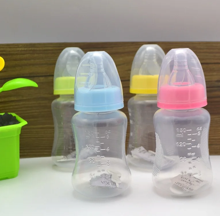 Бутылочка для молока для новорожденных, медицинская pp 150 мл, автоматическая Антиколиковая бутылочка с вентиляционным отверстием для 0-24 месяцев