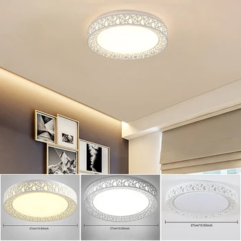 

LED Ceiling Light Bird Nest Round Lamp Modern Fixtures For Living Room Bedroom Kitchen YE-Hot