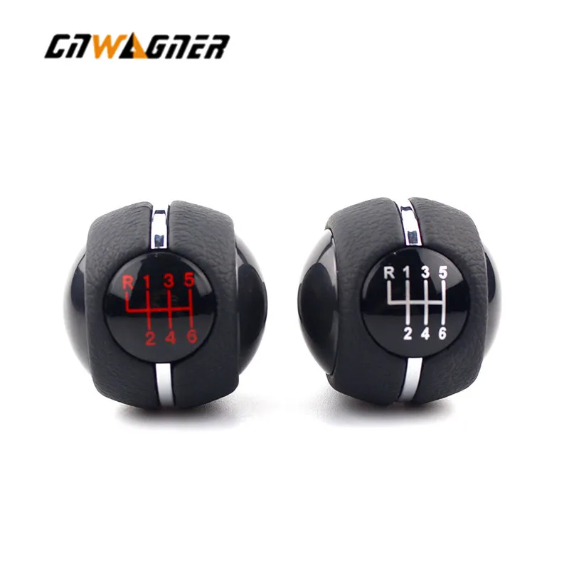 

Car Gear Shift Knob Shifter Lever Cover Gaitor Leather Boot For Mini Cooper F55 F56 F54 F60 OEM 7641999 6 Speed Manual accessory