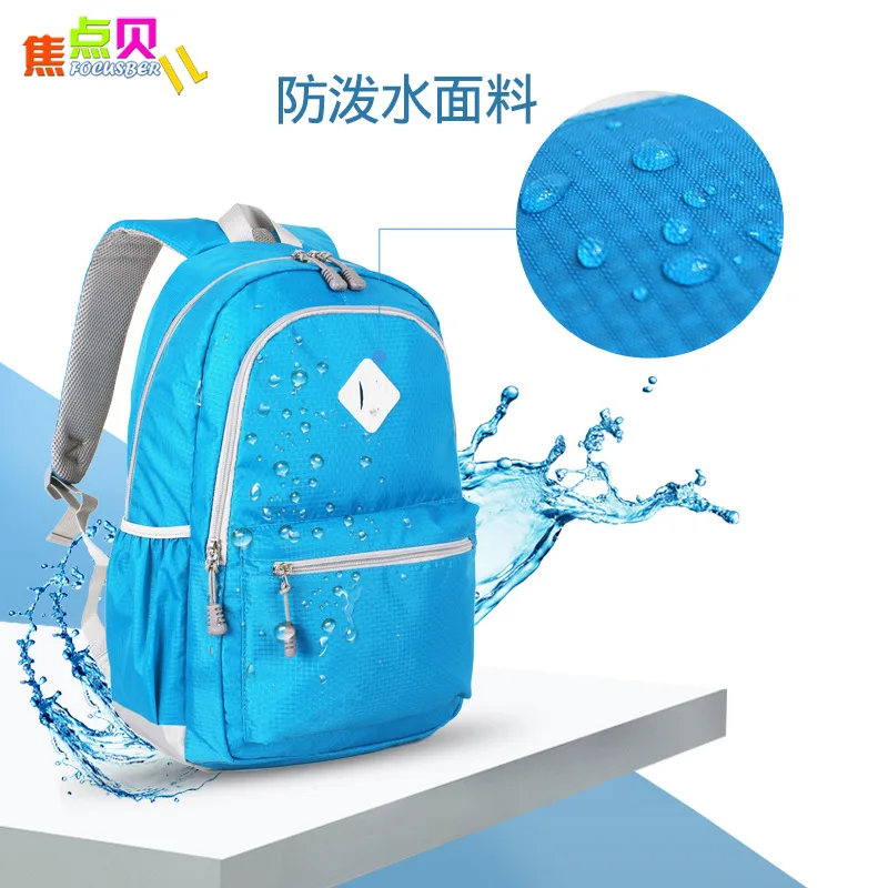 

Children Super Lightweight School Bag Young STUDENT'S 4-6 Backpack Burden Relieving 1 3 Hot Selling Travel Grade Have Guangdong