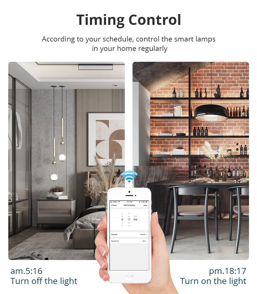 Zemismart tb21 inteligente wifi interruptor de luz