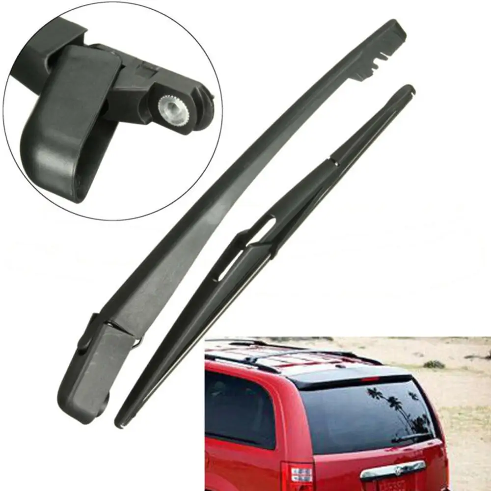 

Rear Window Windshield Wiper Blade And Wiper Arm Kit for The 2008-09 Chrysler Dodge Caravan