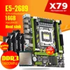 X79G X79 Motherboard Mainboard LGA2011 Xeon E5 2689 CPU 4x 4GB = 16GB Memory DDR3 RAM heatsink 1600Mhz PC3 12800R USB PC gaming ► Photo 2/6
