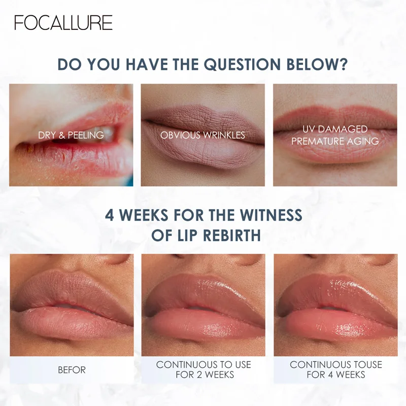 FOCALLURE Plumpmax Lip gloss High Shine Glow Not-sticky 1pcs lip balm Moisture Cosmetics Waterproof FOCALLURE Plumpmax Lip gloss High Shine Glow Not-sticky 1pcs lip balm Moisture Cosmetics Waterproof