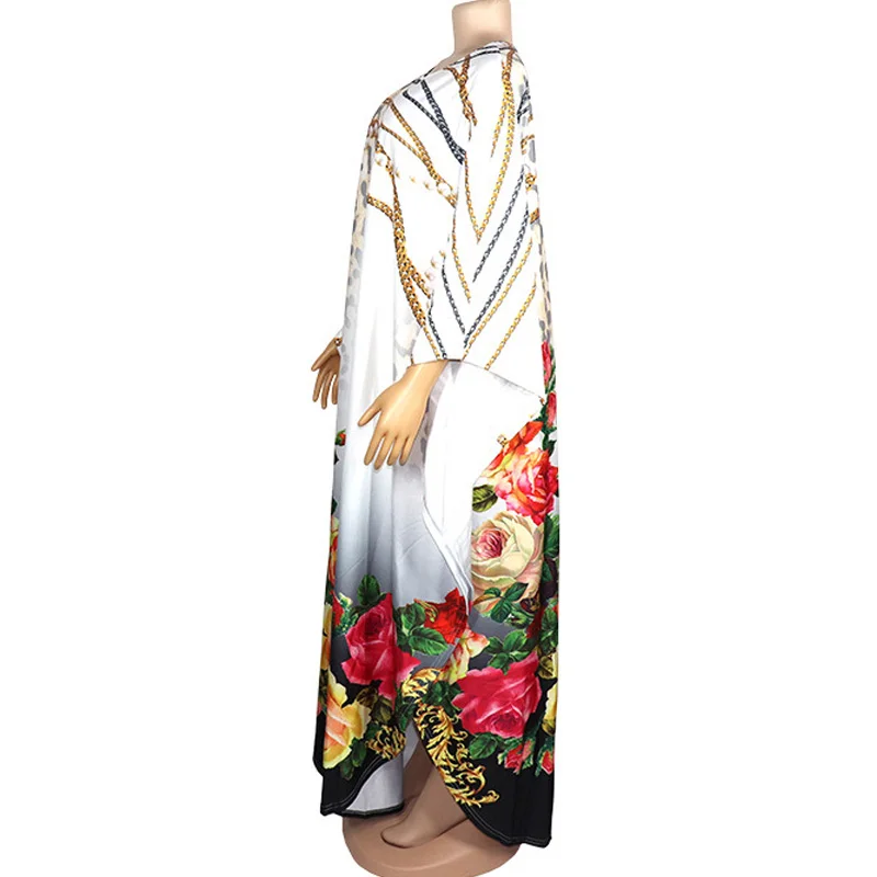 Muslim Femme Robe Africa Clothing African Dresses For Women Print Long Dress High Quality Length 150cm Print African Dress african robe