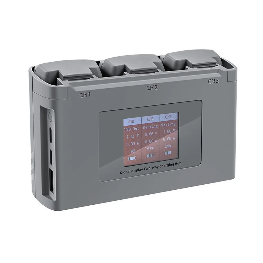 Mini 2 Battery Charging Hub Digital Display Two Way Charger Compatible with DJI 2/Mini SE Drone Accessory | Электроника