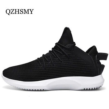 

Mesh Shoes Men Light Sneakers Spring Autumn Breathable Tenis Masculino Fila Soft Black/Red Jogging Adult Male Footwear 39-46