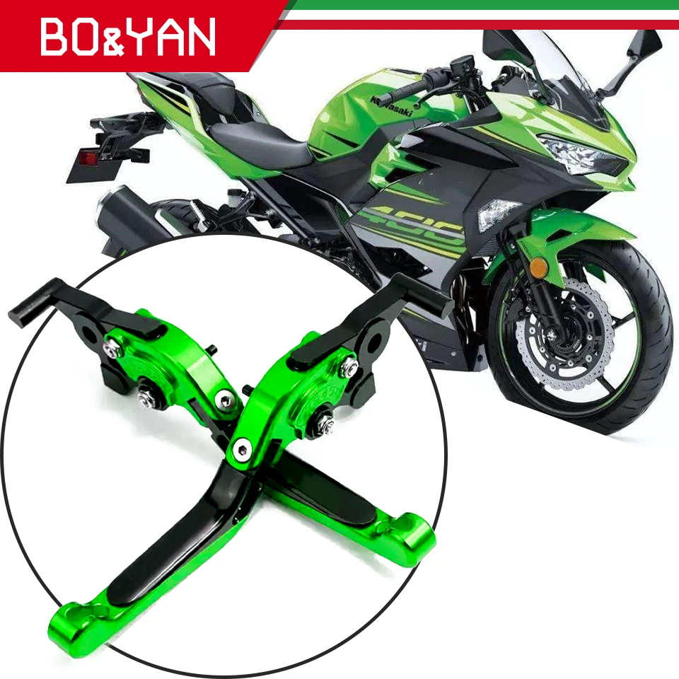 Для Kawasaki NINJA 400 300R 250R Z300 Z125 Z250SL 2018 2019 VERSYS 300X мотоциклетные Складные Выдвижные