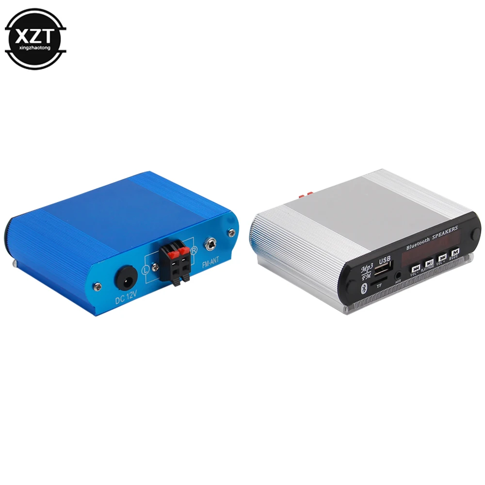 2*15W Amplifier Recording Bluetooth5.0 Receiver Car Kit MP3 Player Decoder Board Color Screen FM Radio TF USB 3.5 Mm AUX Audio