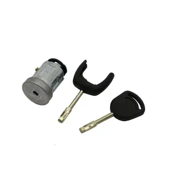 

Ignition switch lock with 2 keys 2S61-A3697-AA Door Lock Set Auto Lock Latch Modified Door Lock Cylinder Barrel Lock