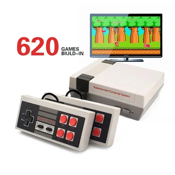 

Mini TV Handheld Video Game Console Retro AV 8Bit Retro Gaming Player Built-in 620 Game Output Video Game Console Toys Gifts EU