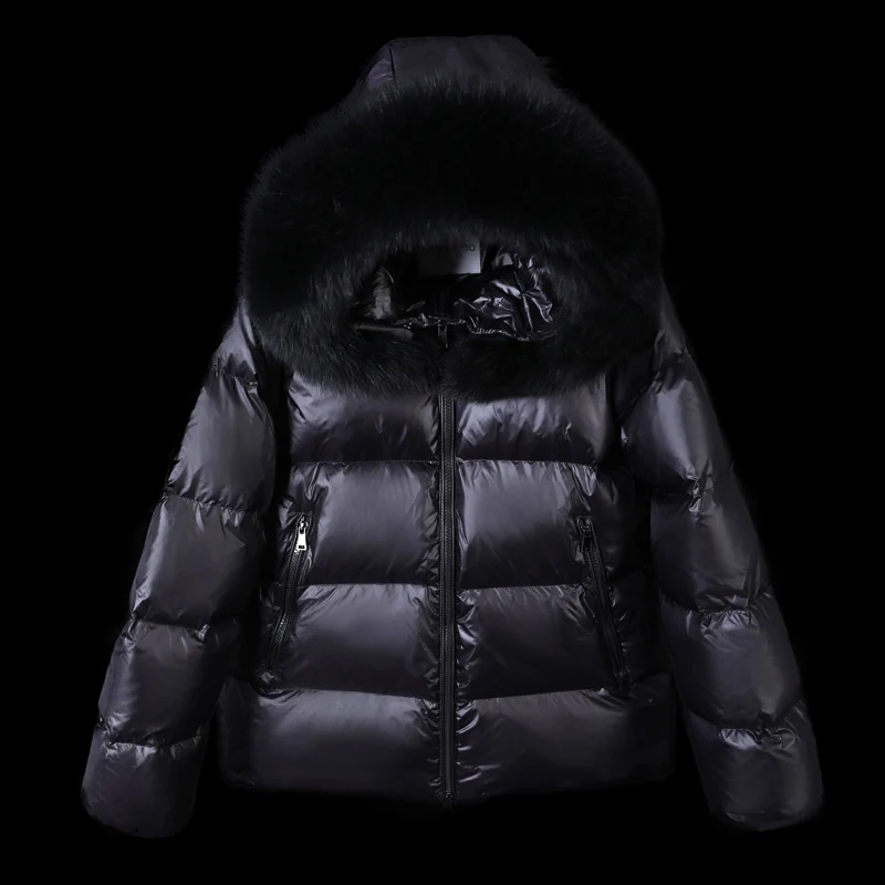 Maomaokong High-end brand 2021 Women's winter down jacket female Natural Real fox fur collar Coat women parkas puffer jacket duvet coats