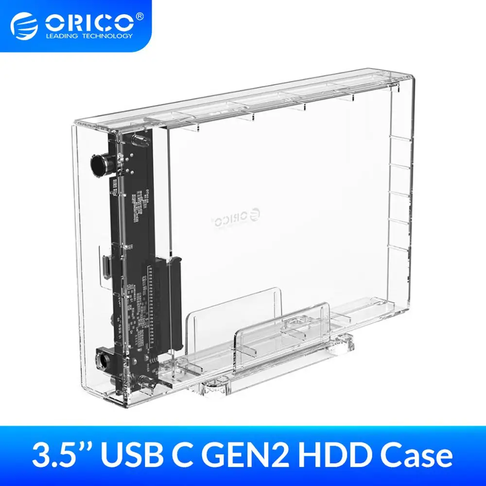 Корпус для жесткого диска ORICO 3 5 дюйма USB 1 Type C 10 Гбит/с|Корпус диска| |