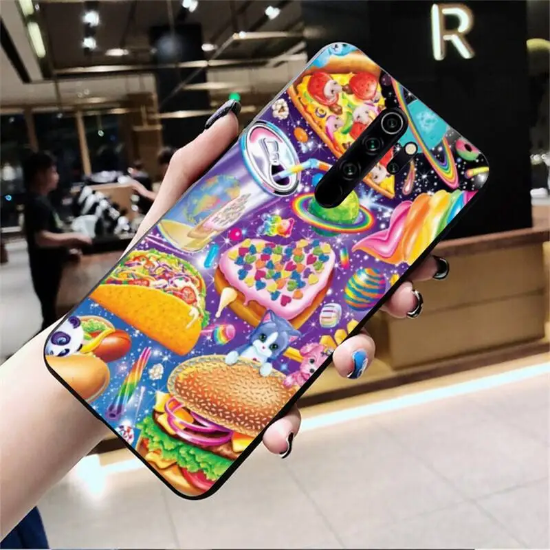 Rainbow Lisa Frank tiger horse dog Cat Bling Cute Phone Case for Redmi Note 8 8A 8T 7 6 6A 5 5A 4 4X 4A Go Pro xiaomi leather case charging