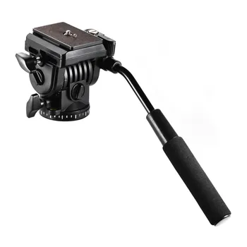 

Andoer Tripod Head 360 Fluid Drag Video Action Head Panoramic Hydraulic Damping Photographic Head for Canon Nikon DSLR Camera