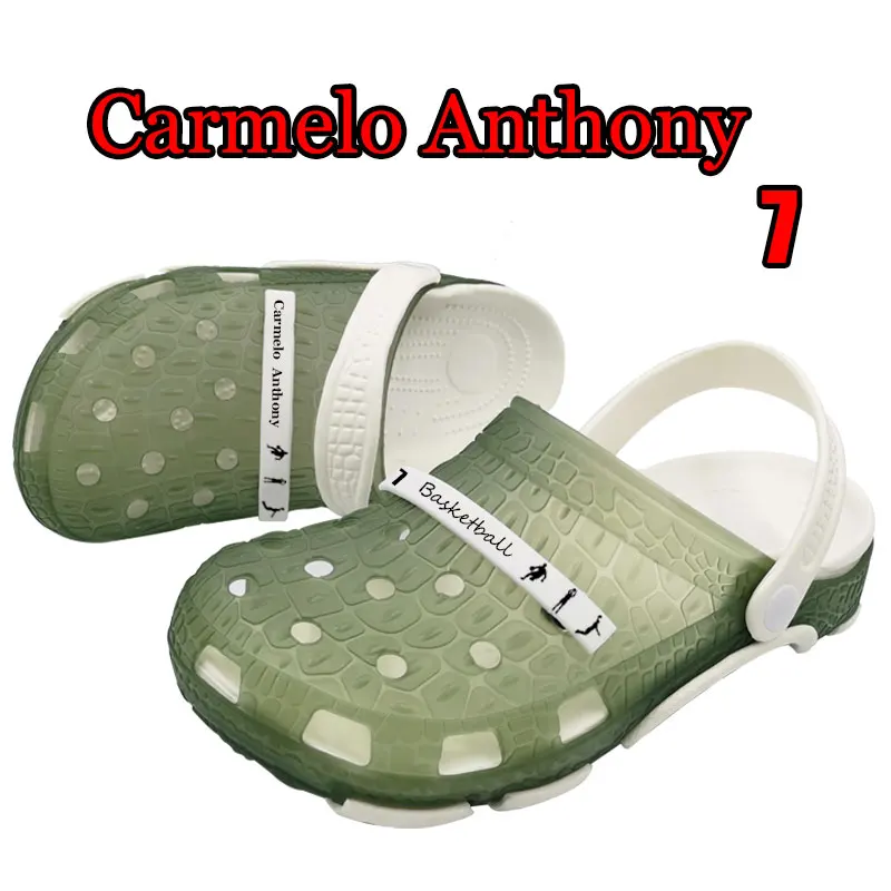 Carmelo Anthony 7 Mmassage; zapatos de hombre; мягкая обувь для мужчин; повседневные Сабо; sandalias Croks Spor Ayakkabi Erkek capcie Osasuna