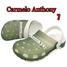 Carmelo Anthony 7 Mmassage; zapatos de hombre; мягкая обувь для мужчин; повседневные Сабо; sandalias Croks Spor Ayakkabi Erkek capcie Osasuna