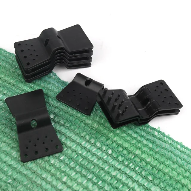 2 ~ 50Db Napernyő Nettó Klipek Pillangó Típusú Üvegházhatású Film Clip Kerti Mezőgazdasági Eszközök Szélálló Horog Azonnali Grommet - Image 6