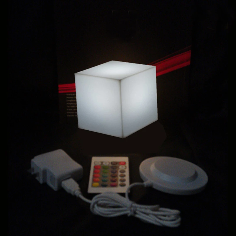 Rgb Rechargeable Led Illuminated Furniture Remote Control Outdoor Led Cube Chair Bar Ktv Pub Plastic Tables Lighting Ac80 265v Bar Stools Aliexpress