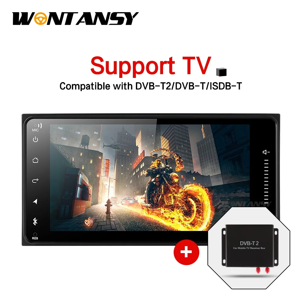 HG автомобильный dvd для Toyota Terios Старый Corolla Camry Prado RAV4 Универсальный радио с навигацией автомобиля стерео gps плеер android 9,0 PX6