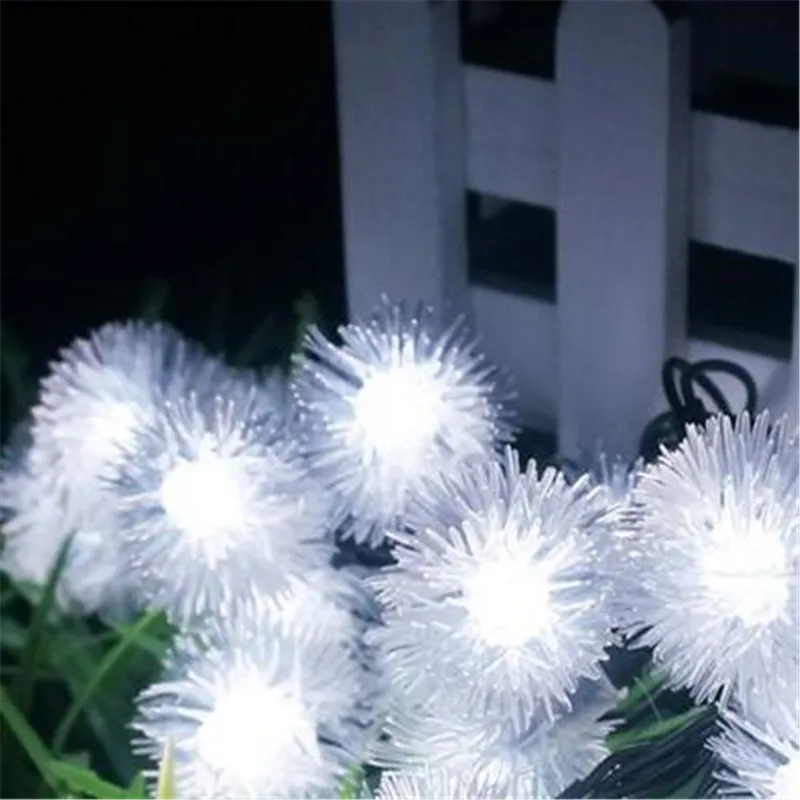 Solar LED Ball String Light 20 LED Solar Lamp Power LED Fairy Lights Solar Power Garlands Garden  For Christmas Decoration