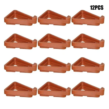 

12 Pcs Invisible Low Profile Flower Pot Feet Garden Plant Pot Feet Risers Outdoor I88