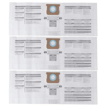 

Universal Dry Dust Bag 5 to 8 Gallon Vacuum Cleaner Replacement Accessory Fit for Shop Vac 90661 906-61 9066100