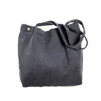 

Fashion Corduroy Handbag Shoulder Messenger Satchel Women Tote Top Handle Bag