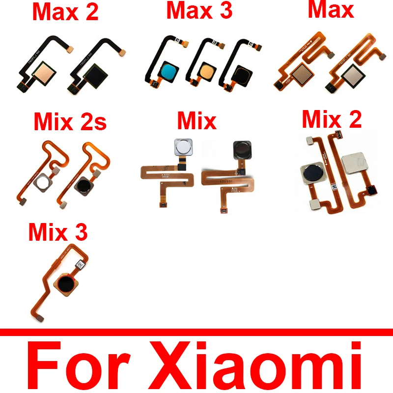 Гибкий кабель для Xiaomi Mi MIX 2 2S 3 Menu Return Key recognation Sensor Flex Ribbon запасные части | Мобильные