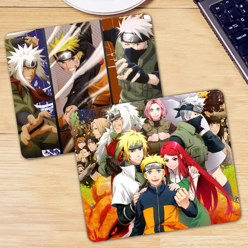 

Anime NARUTO Mouse Pad Rubber Mousepad Gaming Mice Mat Dropshipping Child Gift