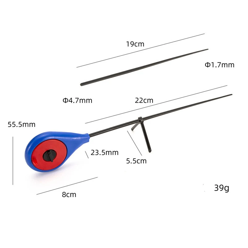 Мини-удочка для подледной рыбалки, зимняя уличная портативная удочка, наконечник для удочки, рыболовные принадлежности PESCA Pehce