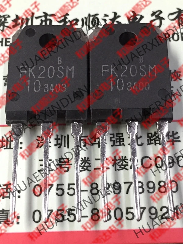 20 шт./лот FK20SM-10 TO-3P 500V 20A на