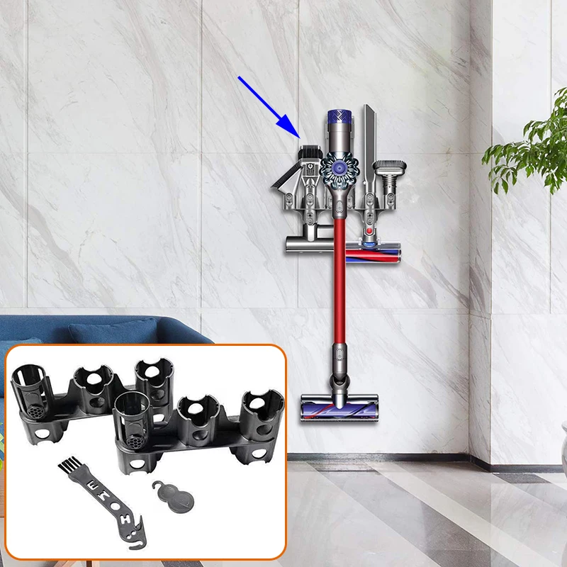 Держатель кронштейна для хранения набор чистящих кистей Dyson V7/V8 V10 V11 детали