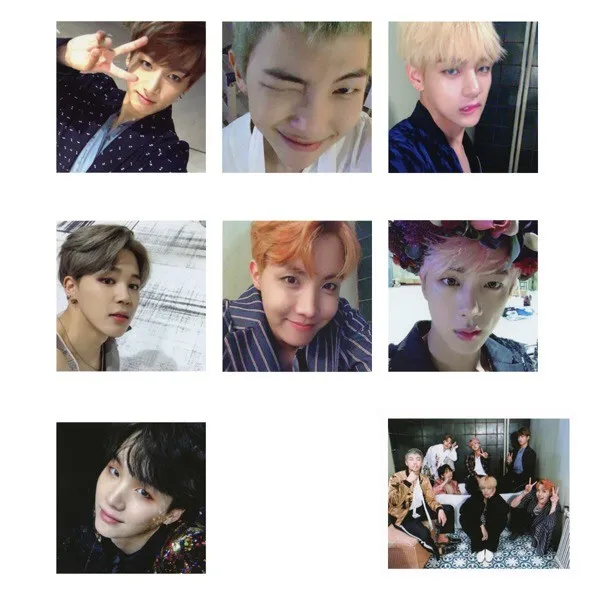 Korean Kpop bangtan boys poster You never walk Alone/ WINGS/YOUNG FOREVER/ album Signature Card Autograph Photocard wall sticker | Дом и сад