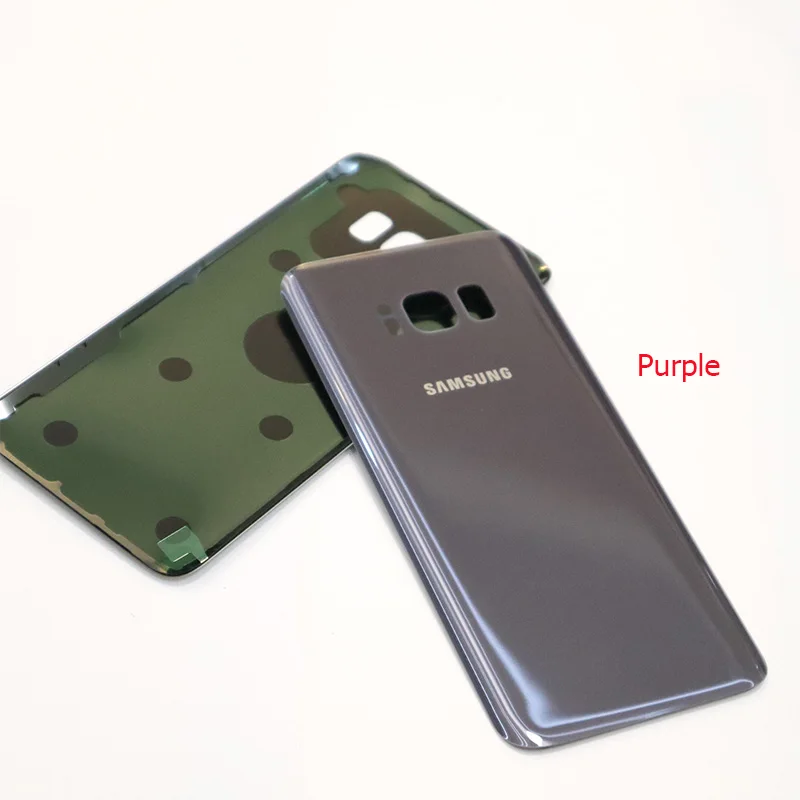 Задняя крышка galaxy s8 3D стекло samsung Galaxy S8 S8 Plus G950F G955F задняя крышка батарейного отсека задняя крышка Корпус Замена чехол+ клейкая наклейка